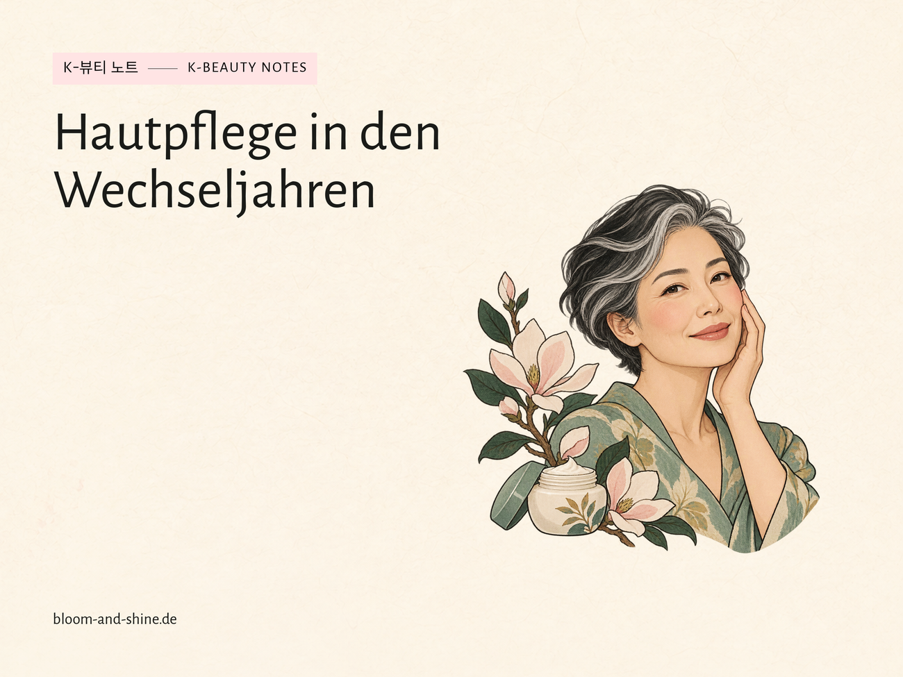 Hautpflege in den Wechseljahren: Wenn die Creme nicht mehr reicht