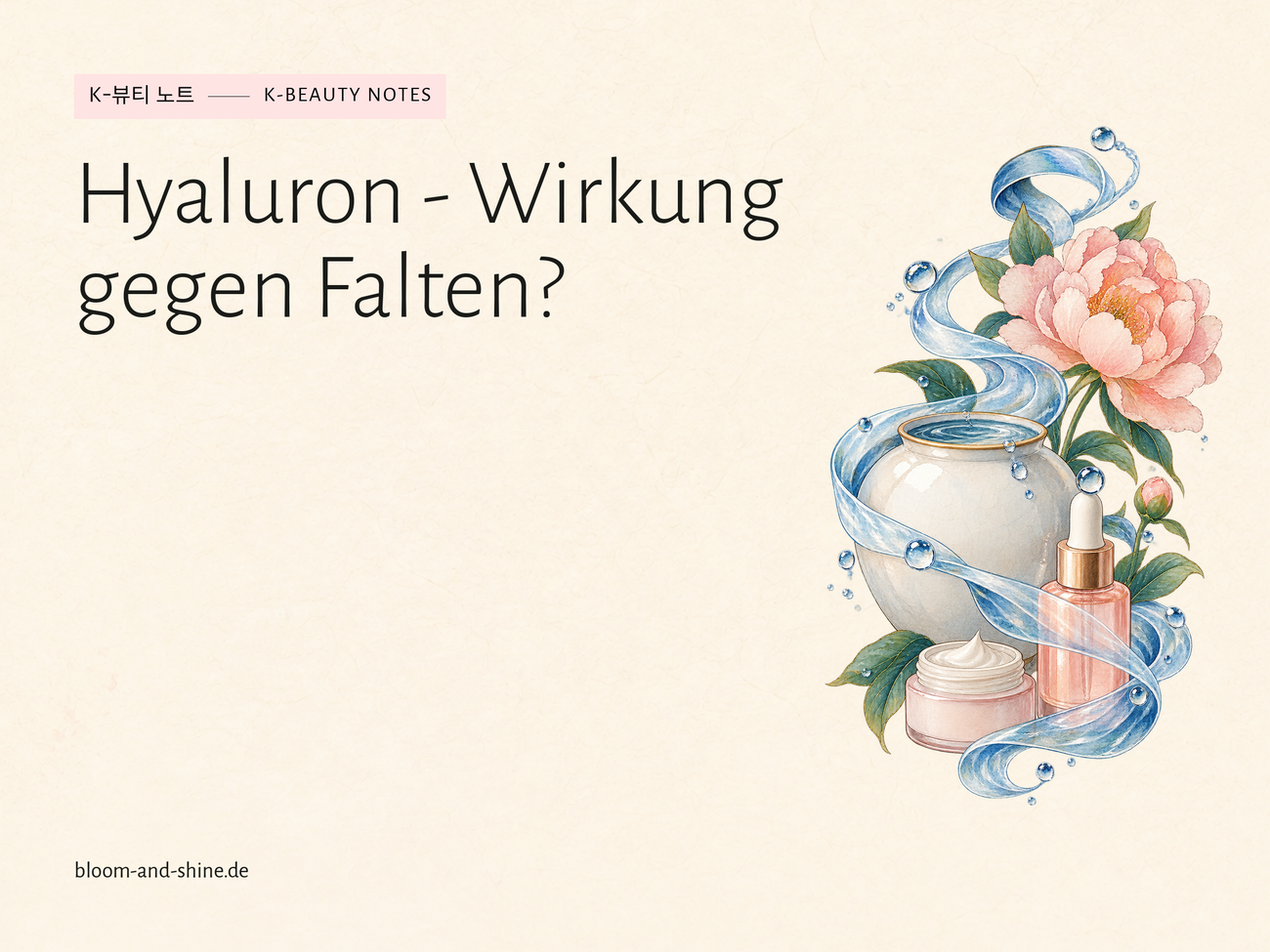 Hyaluron – Wirkung gegen Falten