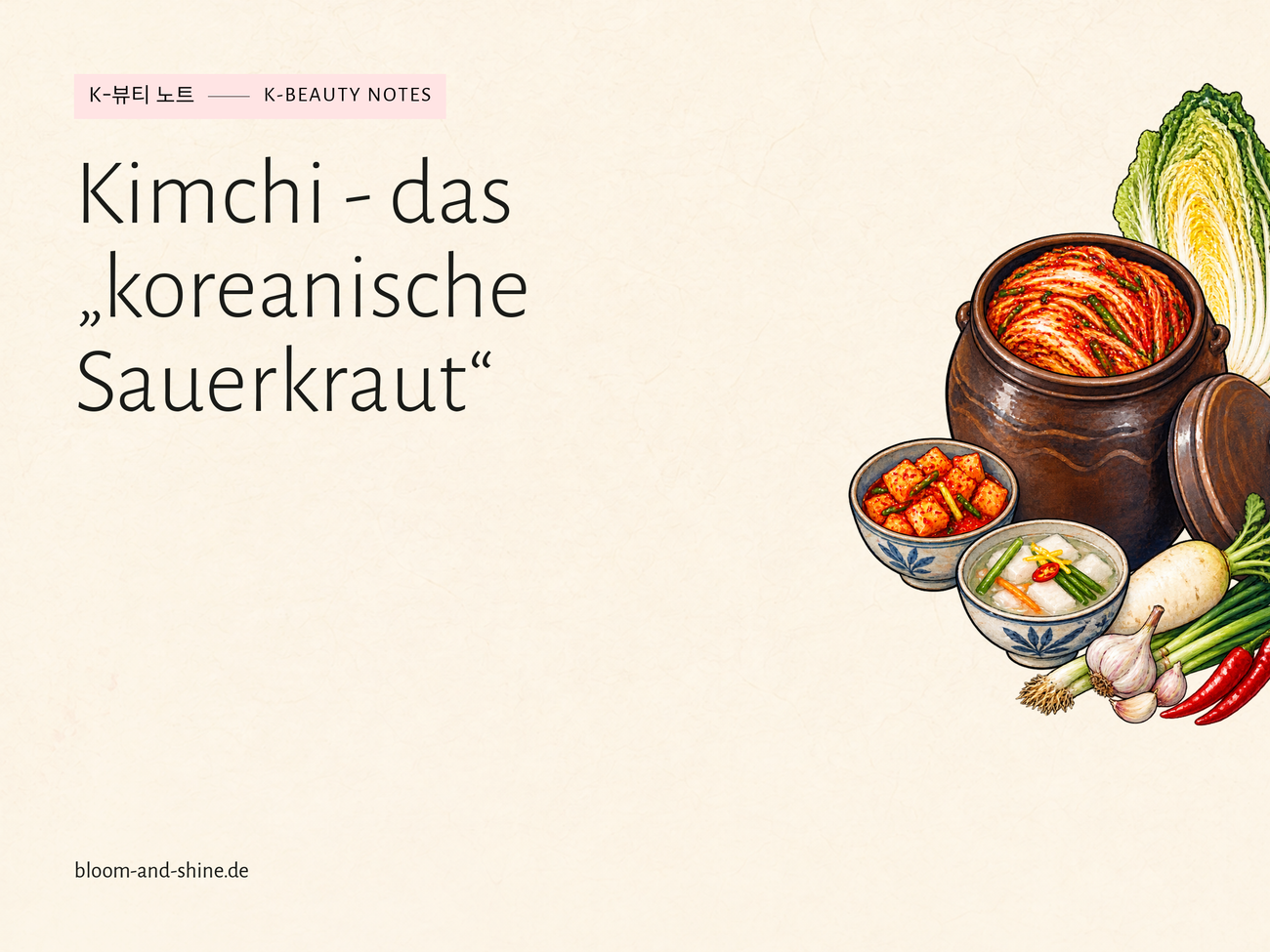 Kimchi – das „koreanische Sauerkraut“