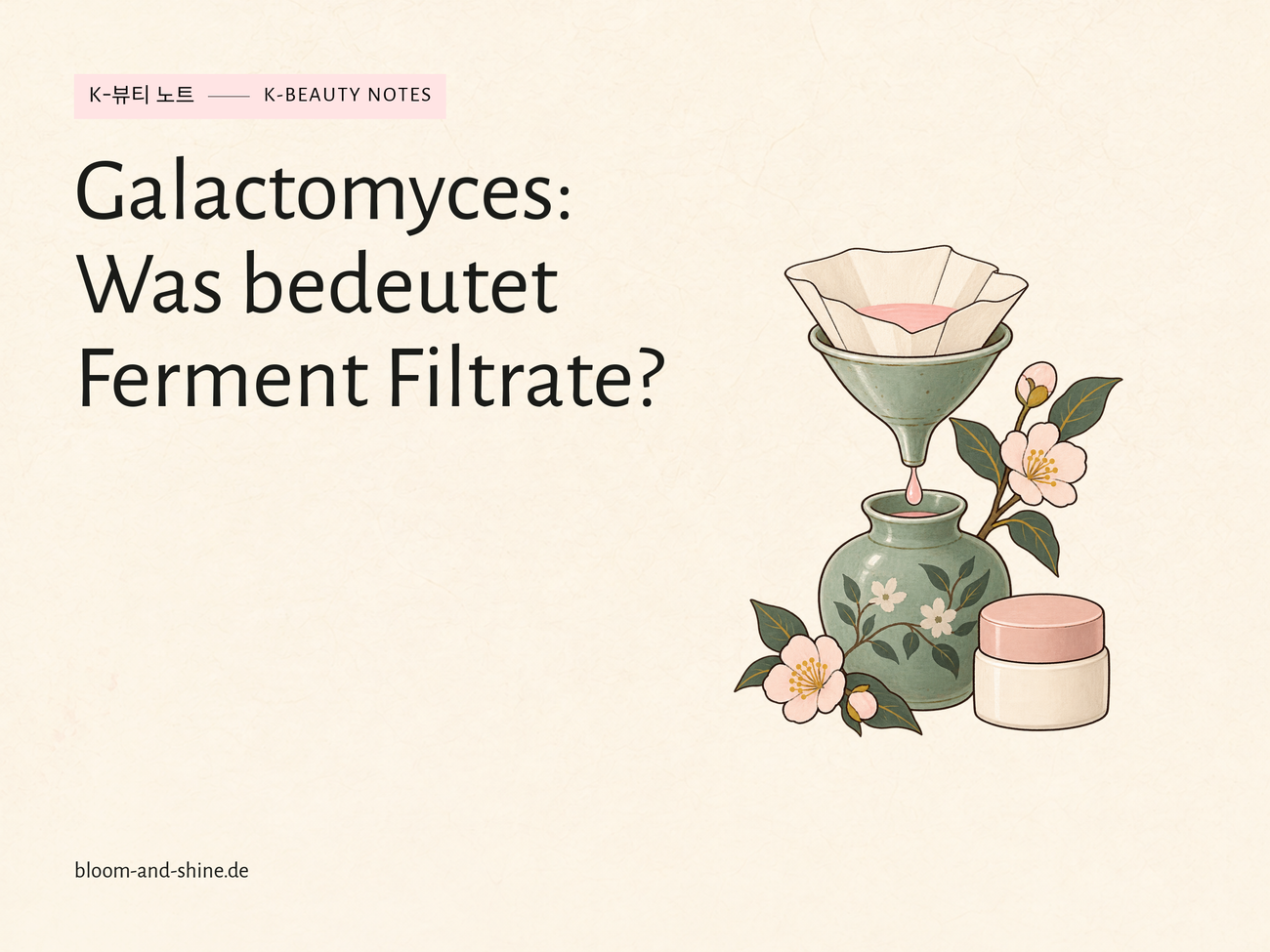 Galactomyces: Was bedeutet Ferment Filtrate?