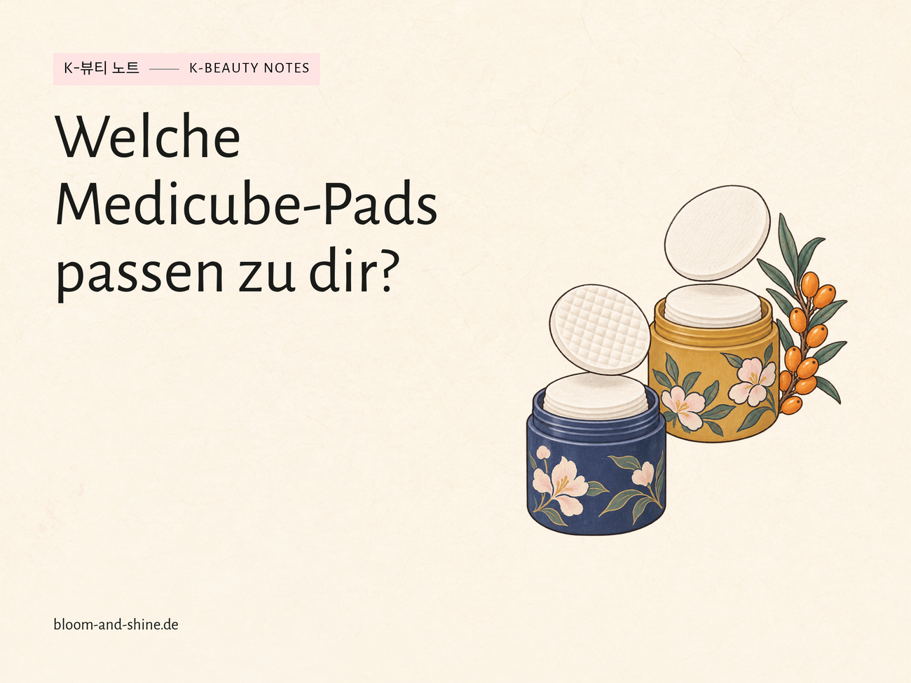 Medicube Zero Pore oder Deep Vita C Pads: Welche Unterschiede zählen?