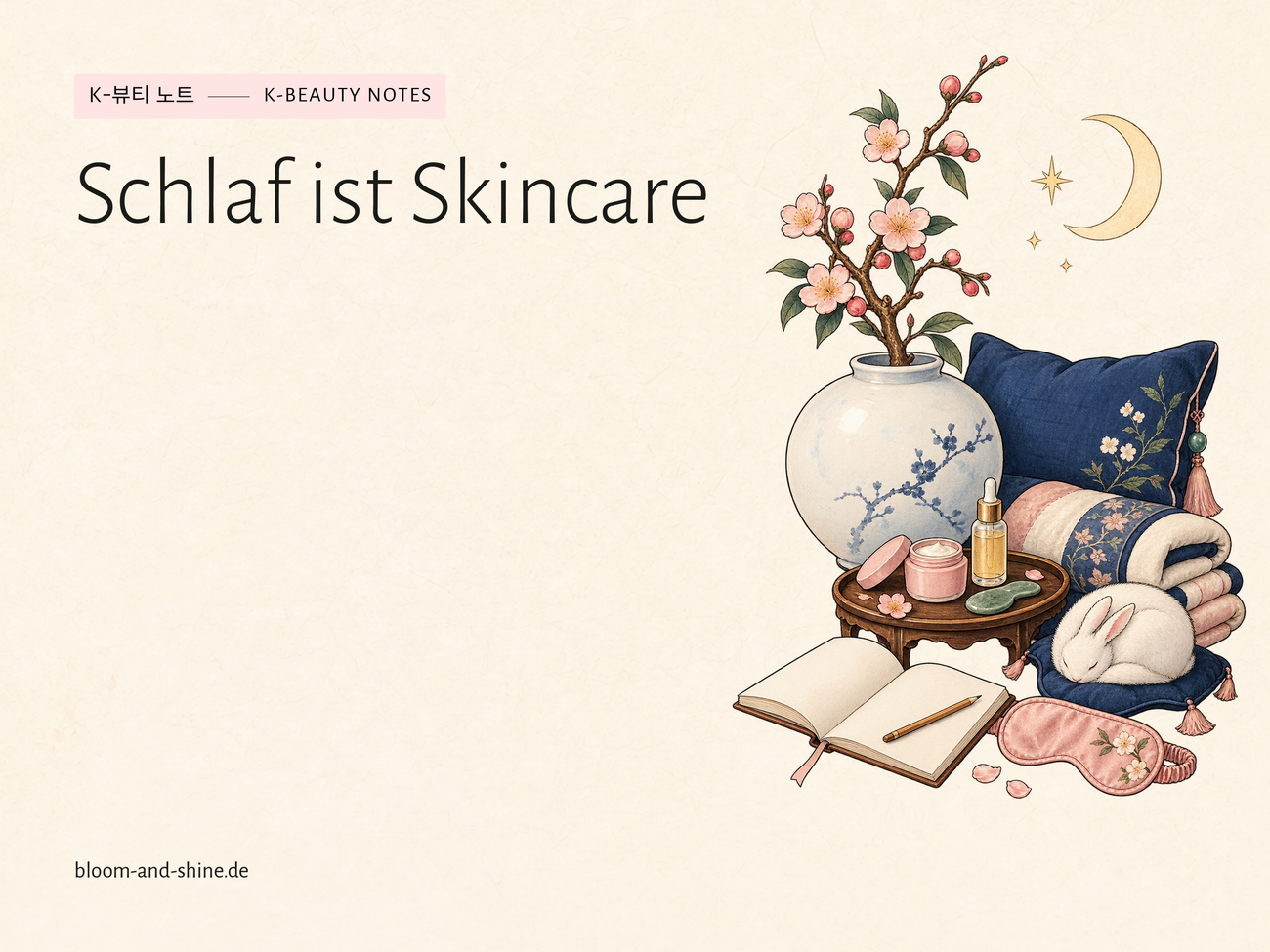 Schlaf ist Skincare