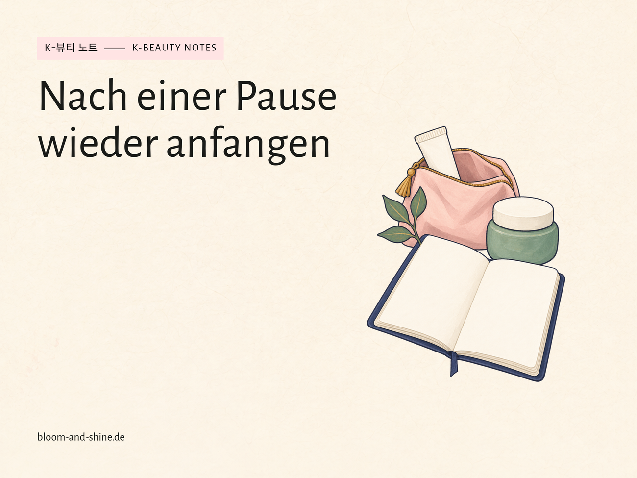 Routine unterbrochen? So findest du nach einer Pause wieder hinein
