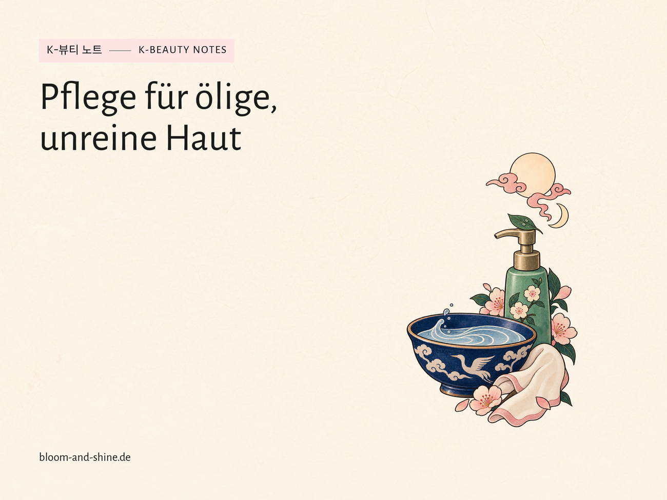 Routine für ölige, unreine Haut: morgens und abends