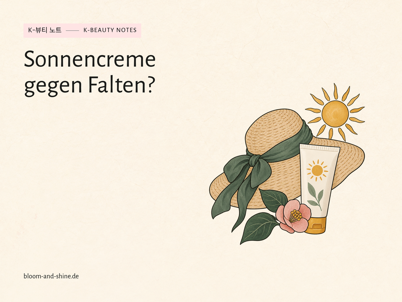 Sonnencreme gegen Falten: Was UV-Schutz wirklich leisten kann