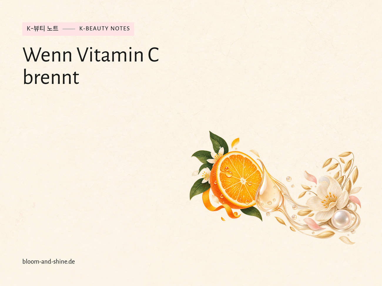 Vitamin-C-Serum brennt: Was jetzt hilft und welche Alternativen es gibt