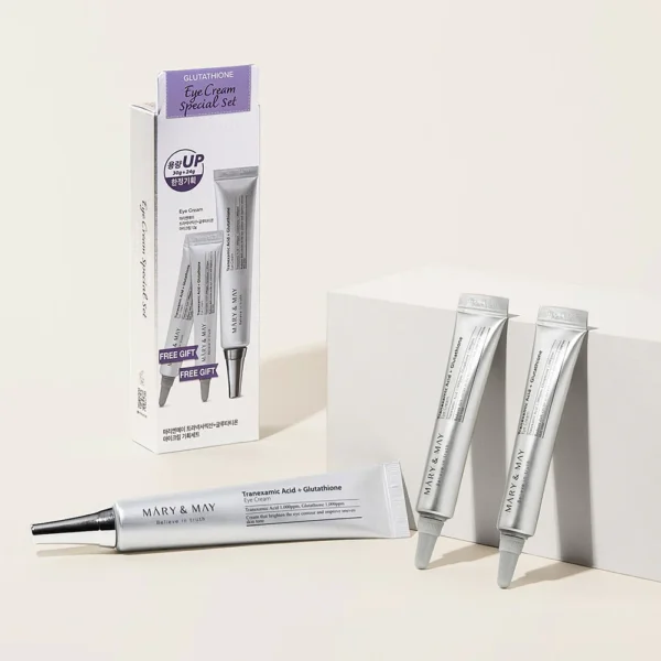Mary & May Tranexamic Acid + Glutathione Eye Cream Special Set Mary & May Tranexamic Acid + Glutathione Eye Cream Special Set