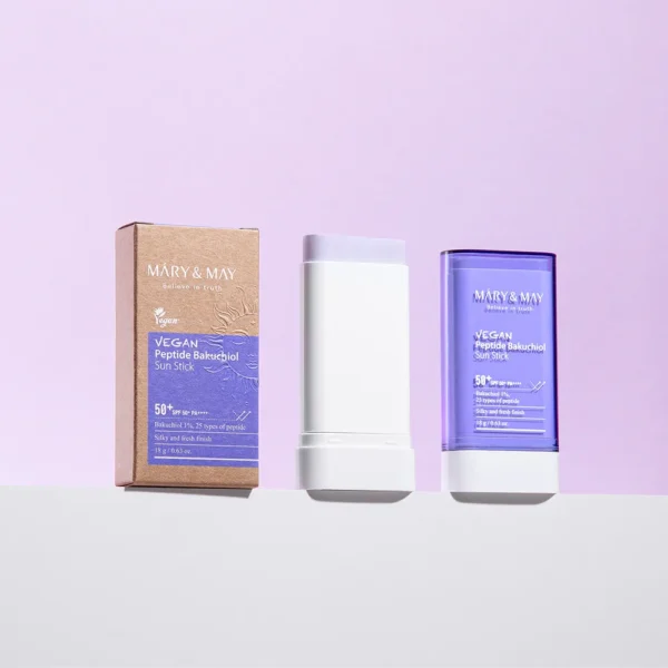 Mary & May Vegan Peptide Bakuchiol Sun Stick SPF50+ PA++++