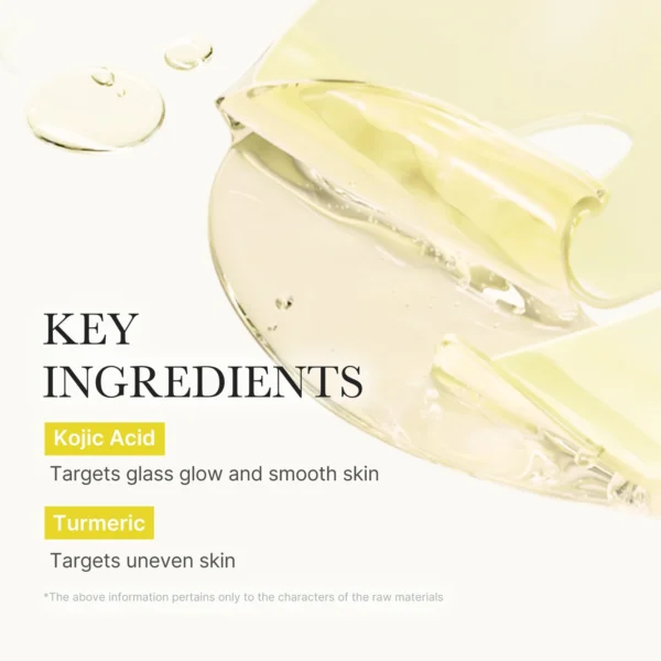 Medicube Kojic Acid Turmeric Brightening Gel Mask 4 Stück