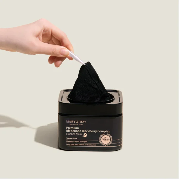 Mary & May Premium Idebenone Blackberry Complex Essence Mask