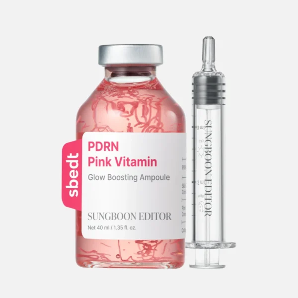 Sungboon Editor PDRN Pink Vitamin Glow Boosting Ampoule 40ml Sungboon Editor PDRN Pink Vitamin Glow Boosting Ampoule 40ml