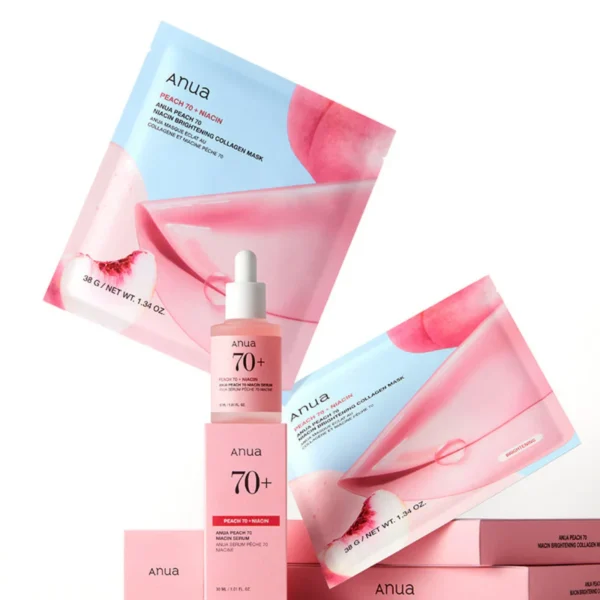Anua Peach 70 Niacin Brightening Collagen Mask