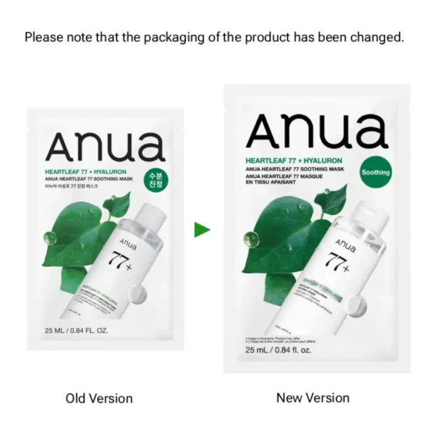 Anua Heartleaf 77 Soothing Mask 1 Stück