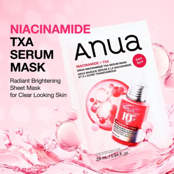 Anua Niacinamide TXA Serum Mask 1 Stück