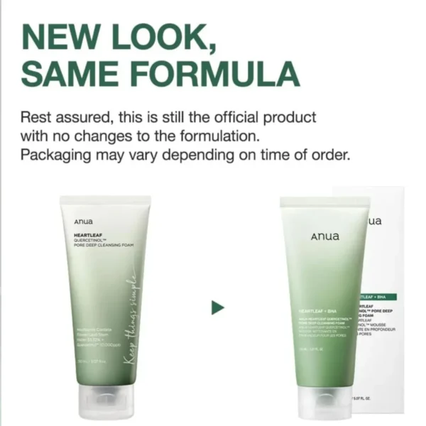 Anua Heartleaf Quercetinol Pore Deep Cleansing Foam 150ml