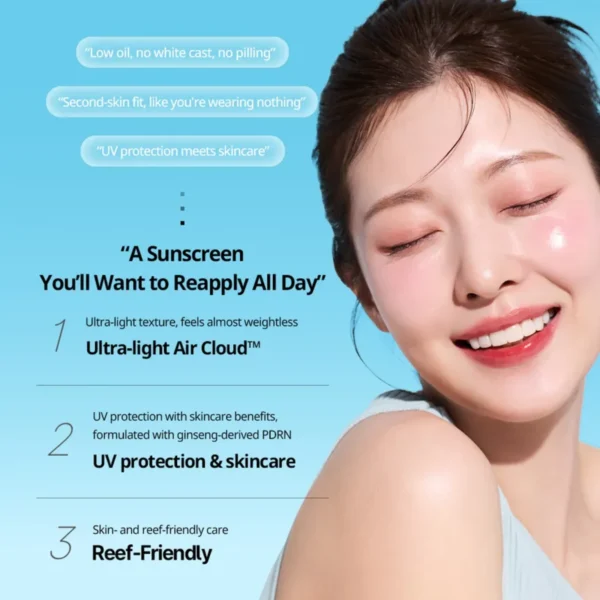 VT Cosmetics PDRN Air Cloud Sunscreen - Sonnencreme