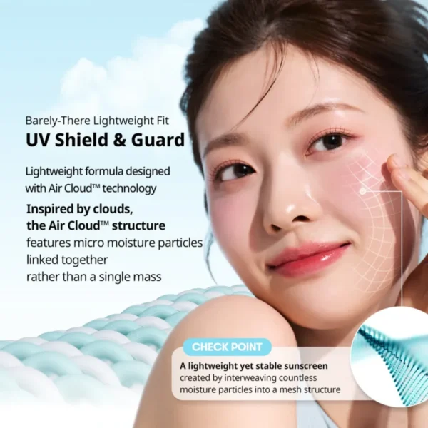 VT Cosmetics PDRN Air Cloud Sunscreen - Sonnencreme