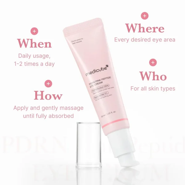 Medicube PDRN Pink Peptide Eye Cream