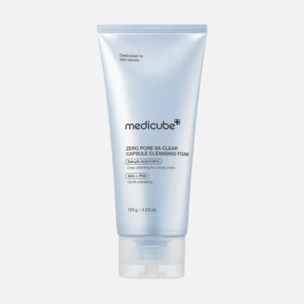 Medicube Zero Pore SA Clear Capsule Cleansing Foam 120g