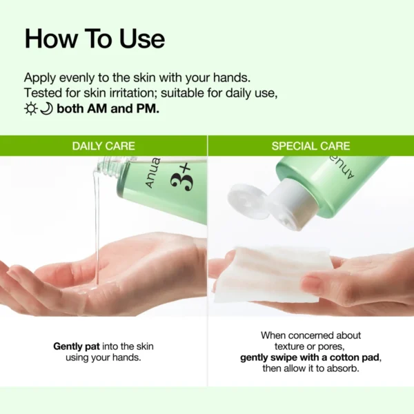 Anua Azelaic Acid 3 Cica Skin Clarifying Toner 250ml
