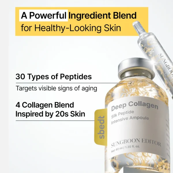 Sungboon Editor EGF Silk Peptide Intensive Ampoule 40ml Sungboon Editor EGF Silk Peptide Intensive Ampoule 40ml
