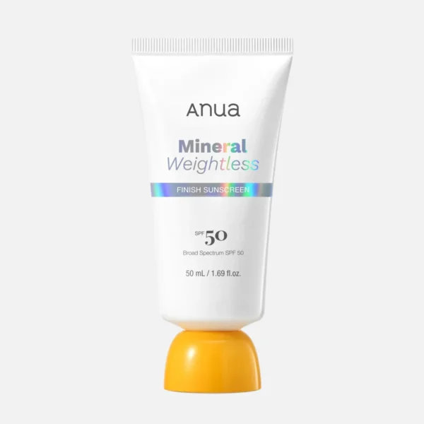 Anua Mineral Weightless Finish Sunscreen SPF 50