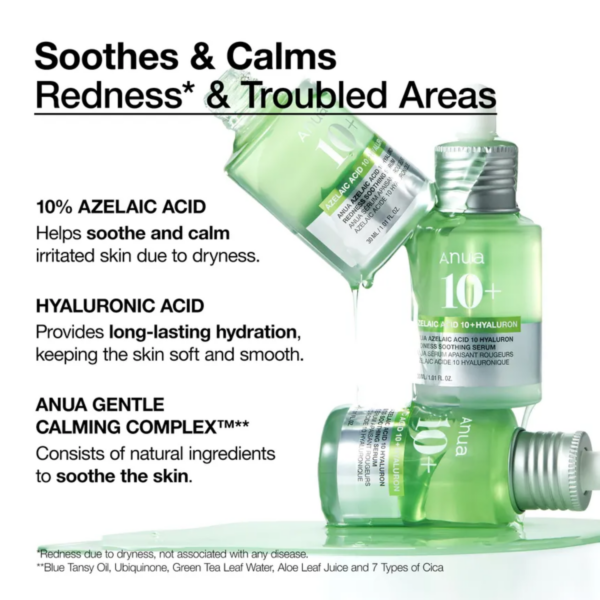 Anua Azelaic Acid 10 Hyaluron Redness Soothing Serum – Produktansicht 3