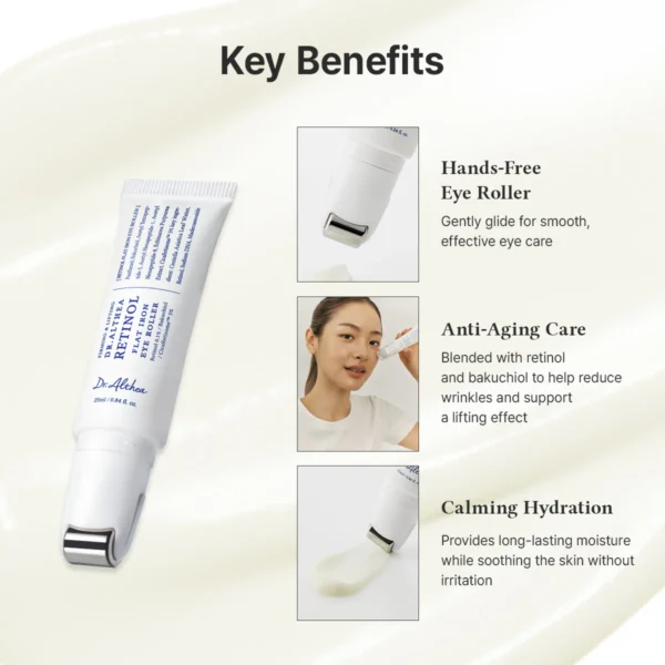 Dr. Althea Retinol Flat Iron Eye Roller 25ml