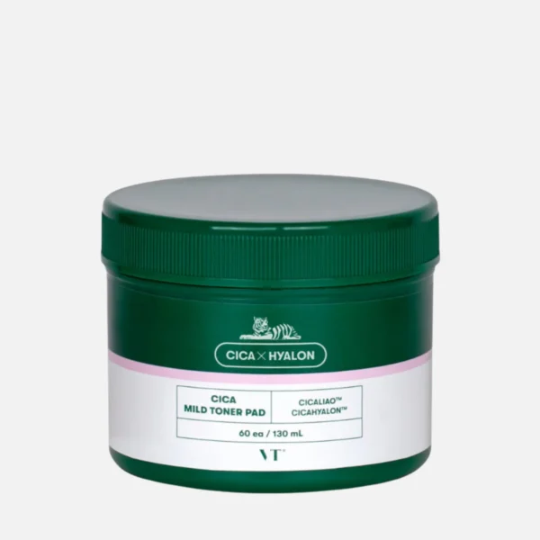 VT Cosmetics Cica Mild Toner Pad 60 Stück