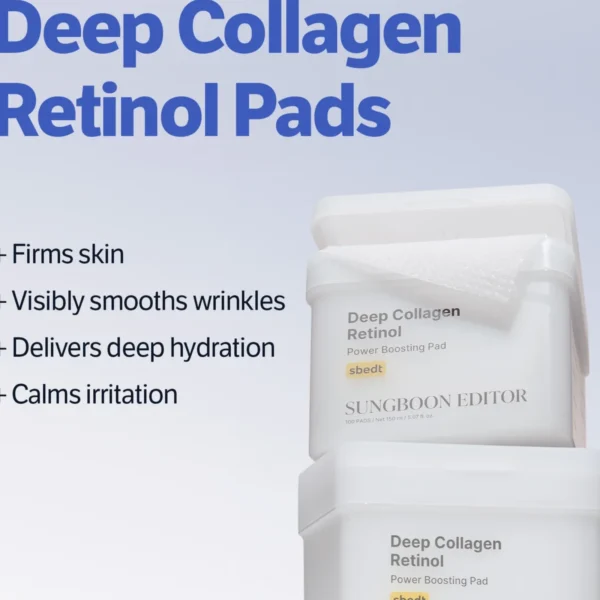 Sungboon Editor Deep Collagen Retinol Pad (100 Pads) Sungboon Editor Deep Collagen Retinol Pad (100 Pads)
