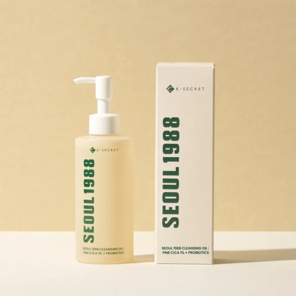 K-SECRET SEOUL 1988 Cleansing Oil: Pine Cica 1% + Probiotics
