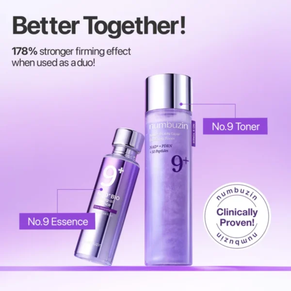 Numbuzin No.9 NAD+ PDRN Glow Boosting Toner