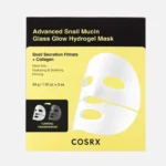 COSRX Advanced Snail Mucin Glass Glow Hydrogel Mask 3 Stück