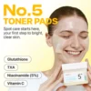 Numbuzin No.5 Vitamin-Niacinamide Concentrated Toner Pads