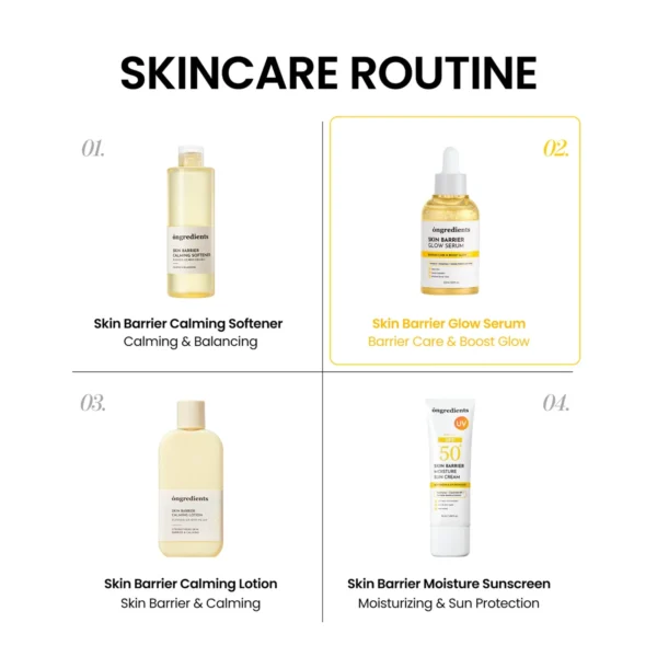 Ongredients Skin Barrier Glow Serum