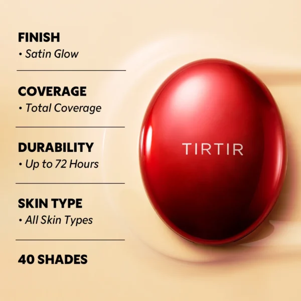 TIRTIR Mask Fit Red Cushion 43N Deep Cocoa SPF40 PA++