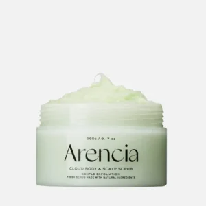 Arencia Fresh Cloud Body & Scalp Scrub Geranium & Primrose