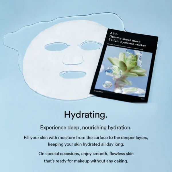 Abib Gummy Sheet Mask Sedum Hyaluron Sticker Abib Gummy Sheet Mask Sedum Hyaluron Sticker