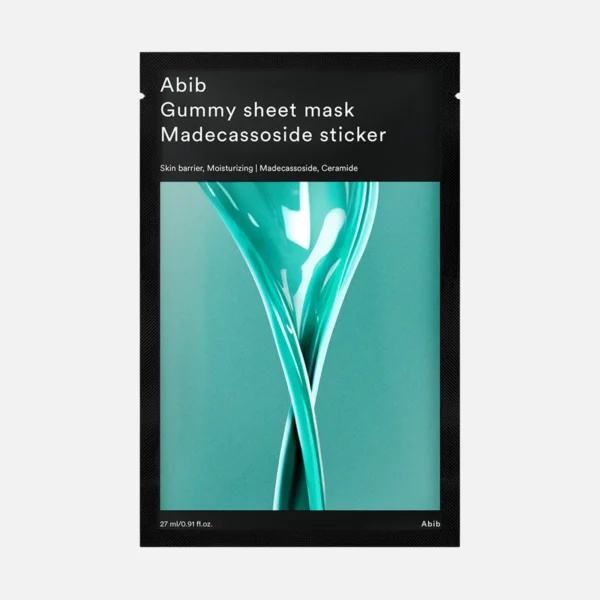 Abib Gummy sheet mask Madecassoside sticker
