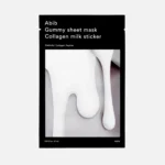 Abib Gummy sheet mask Collagen milk sticker