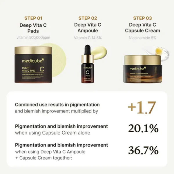 Medicube Deep Vita C Capsule Cream