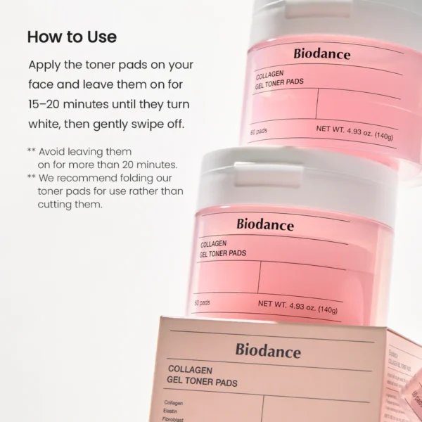 Biodance Collagen Gel Toner Pads