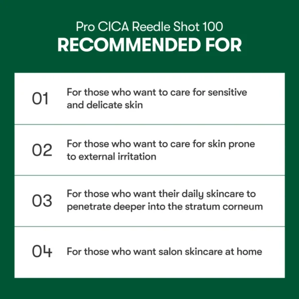 VT Cosmetics Pro Cica Reedle Shot 100 VT Cosmetics Pro Cica Reedle Shot 100