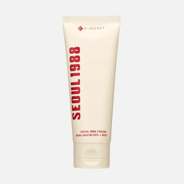 K-SECRET SEOUL 1988 Cream : Snail Mucin 93% + Rice K-SECRET SEOUL 1988 Cream : Snail Mucin 93% + Rice