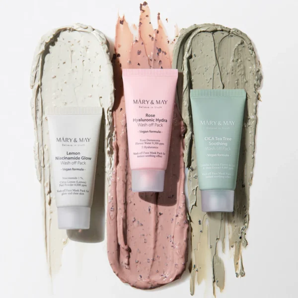 Mary & May Vegan Wash Off Mask Mini Gift Set