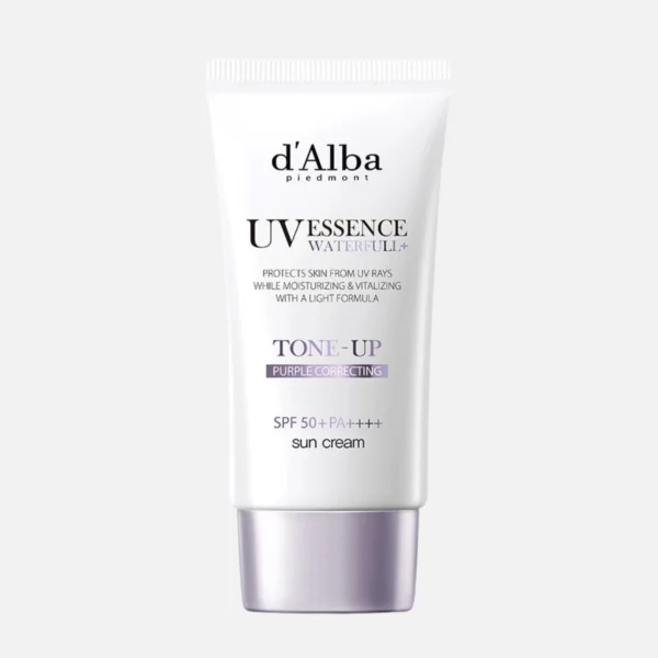 d'Alba Waterfall Tone-Up Sun Cream (Purple)