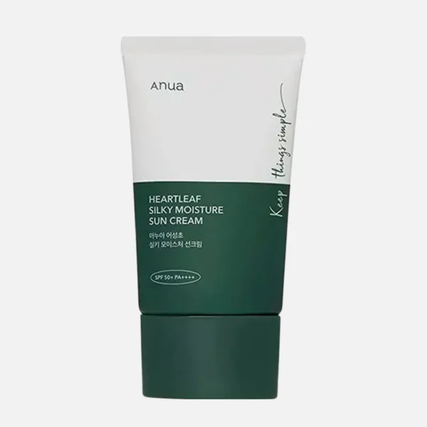 Anua Heartleaf Silky Moisture Sunscreen 50ml