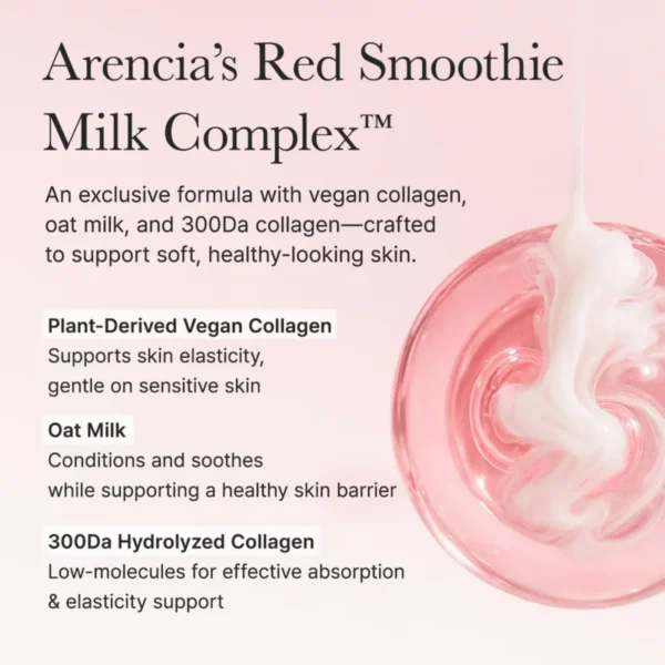 Arencia Red Smoothie Lotion 5 200ml Arencia Red Smoothie Lotion 5 200ml