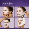 Numbuzin No.9 NAD+ BIO Lifting-sil Full Face Mask 4 Stück + Lifting Band