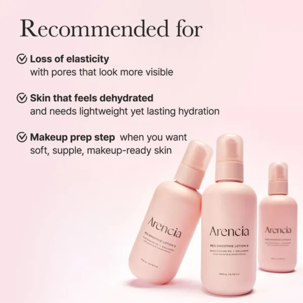 Arencia Red Smoothie Lotion 5 200ml Arencia Red Smoothie Lotion 5 200ml